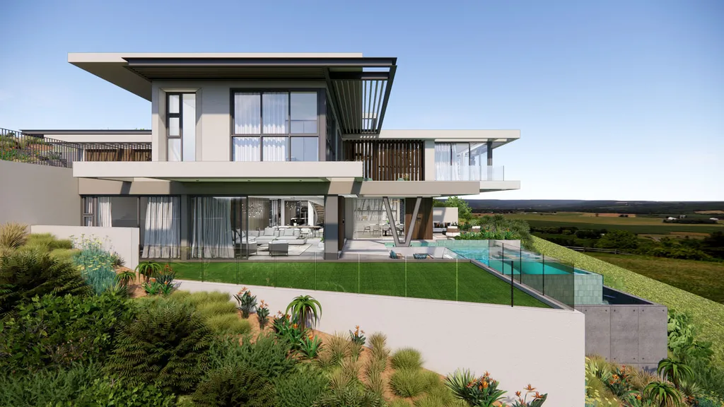 Mont Calm House by Metropole Architects A Sculptural Landmark of Contemporary South African Living 7