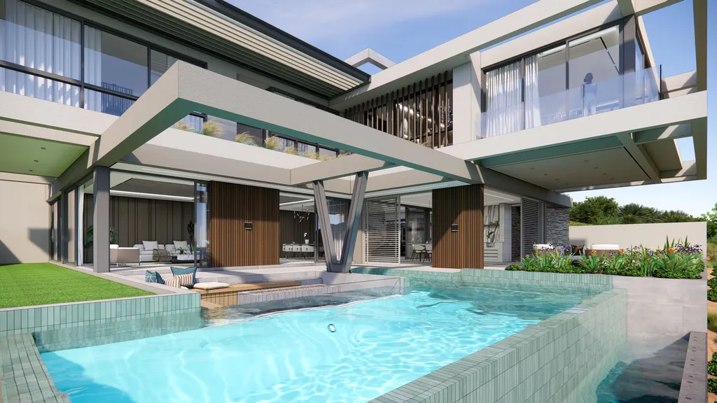 Mont Calm House by Metropole Architects A Sculptural Landmark of Contemporary South African Living 8