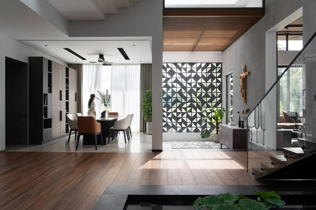 Open Sky Residence by Muaz Rahman Architects A Celestial Sanctuary in Thrissur India 5 1
