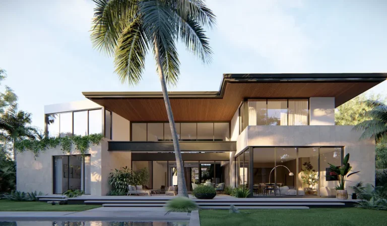 Shore Drive Residence by SDH Studio Architecture + Design, A Tropical Modernism Masterpiece in Coconut Grove