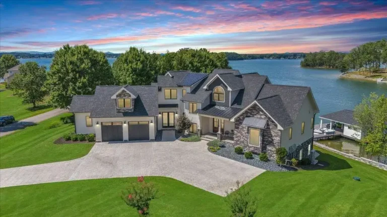 Stunning Smith Mountain Lake Waterfront Estate by Antonio Veloso Listed for $3,799,000 in Virginia