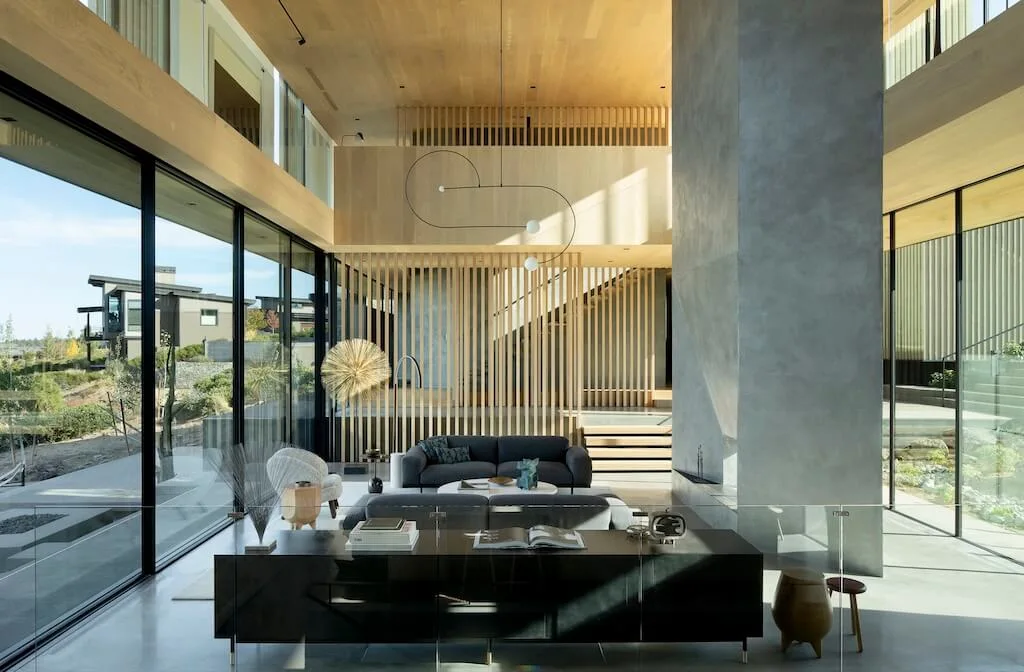 Tetherow Overlook in Central Oregon by Hacker Architects Where Art Meets Desert Landscape 1