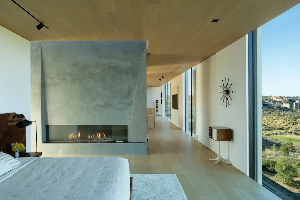 Tetherow Overlook in Central Oregon by Hacker Architects Where Art Meets Desert Landscape 8