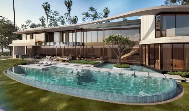 Venetian Drive by SDH Studio Architecture + Design, A Modern Waterfront Estate in Florida