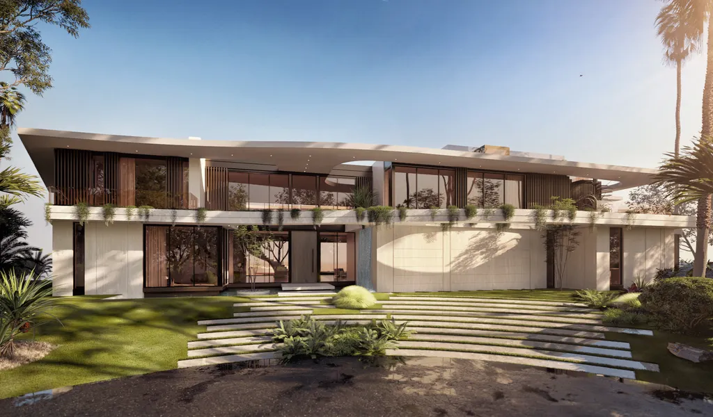 Venetian Drive by SDH Studio Architecture + Design, A Modern Waterfront Estate in Florida