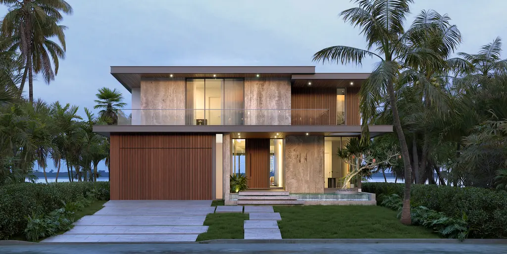 West Broadview by SDH Studio Architecture + Design, A Tropical Modern Masterpiece on Bay Harbor Islands