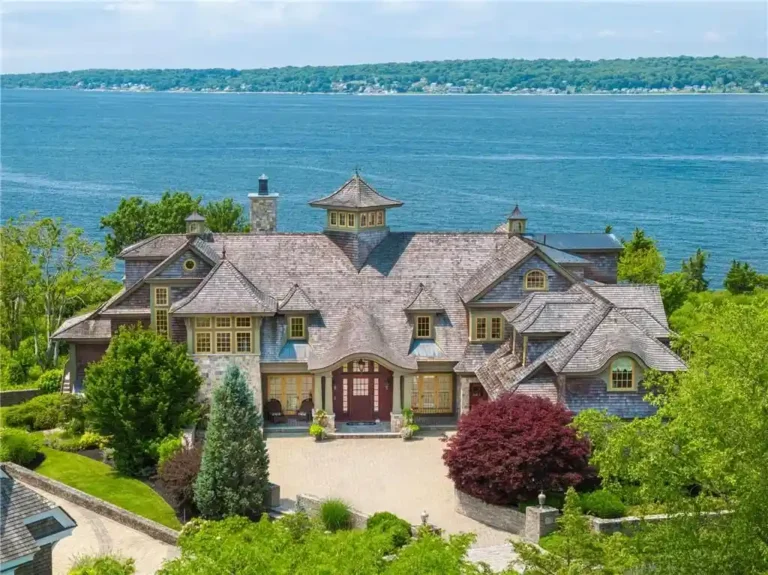 Rhode Island Luxury Real Estate: Exceptional Waterfront Estate Designed by Cardello Architects Asks $6.595M