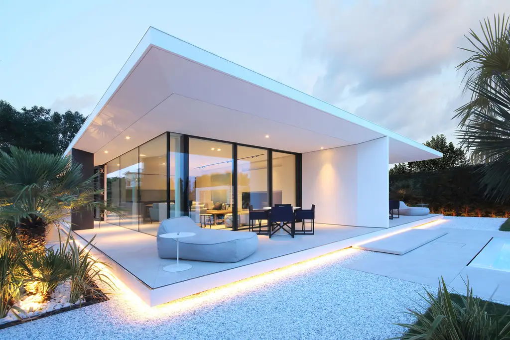 Jesolo Lido Beach Villa by JM Architecture, Minimalist Perfection by the Sea