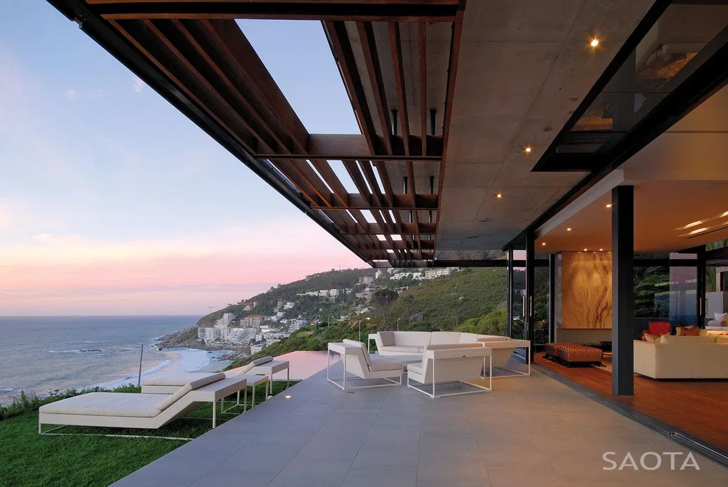 Kloof 151 by SAOTA, A Sculptural Family Home Overlooking Clifton’s Dramatic Coastline