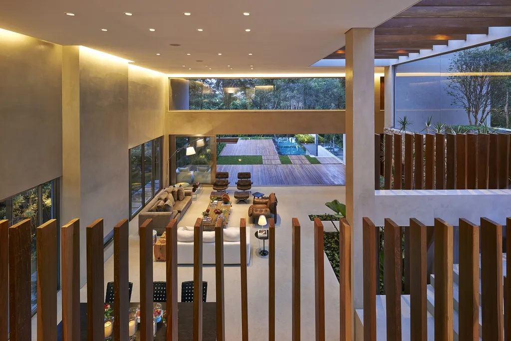 Residence Bosque da Ribeira by Anastasia Arquitetos, A Contemporary Refuge Immersed in the Hills of Nova Lima