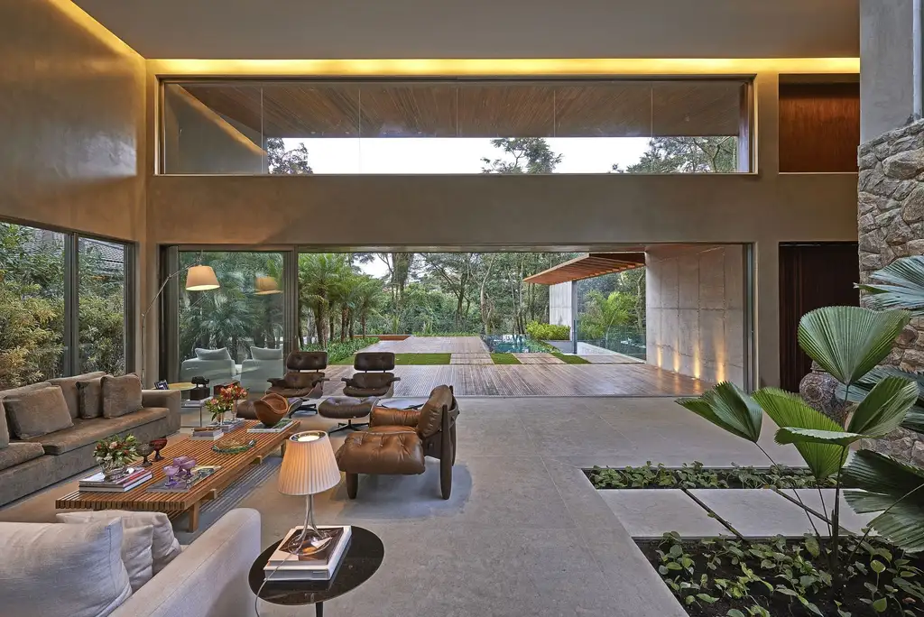 Residence Bosque da Ribeira by Anastasia Arquitetos, A Contemporary Refuge Immersed in the Hills of Nova Lima