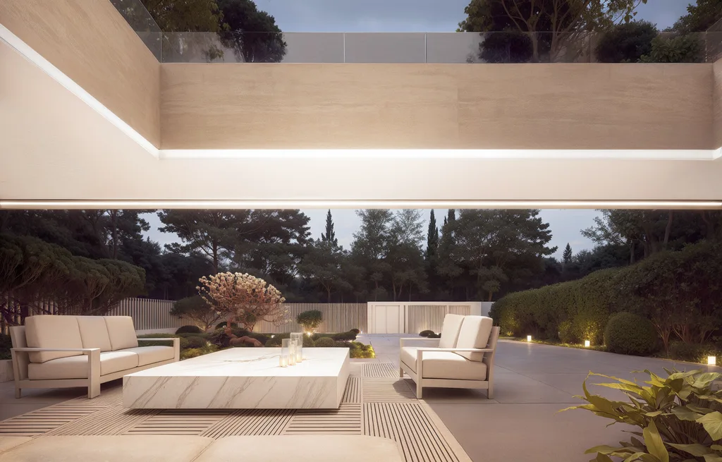 Villa Semiramis by Arestea, Modern Interpretation of Babylonian Gardens and Luxurious Contemporary Living